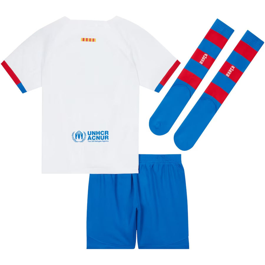 Kit Extérieur FC Barcelone 23/24 - Enfant