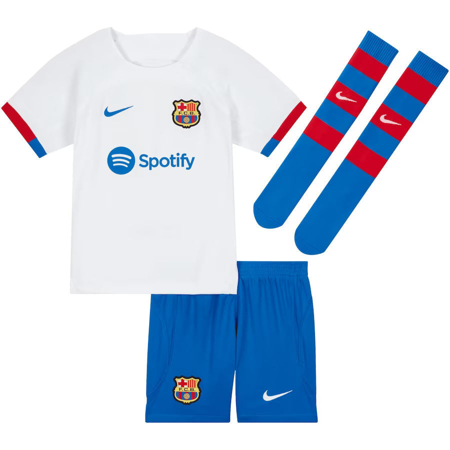 Kit Extérieur FC Barcelone 23/24 - Enfant